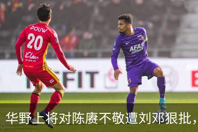 华野上将对陈赓不敬遭刘邓狠批，称性格傲慢，陈毅无奈端起老总架子！